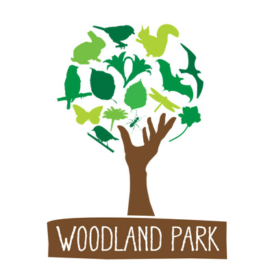Woodland park logo design