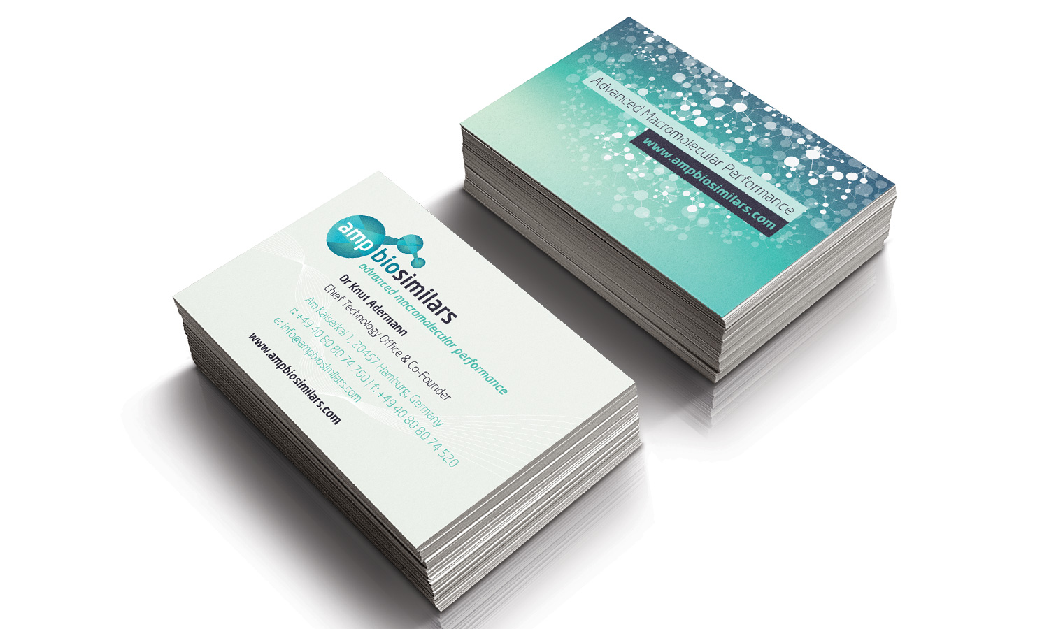 amp Biosimilars Business Cards and Stationary