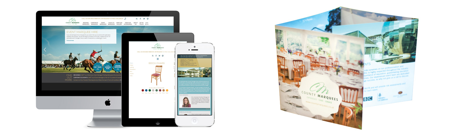 County Marquees Graphic Design Case Study