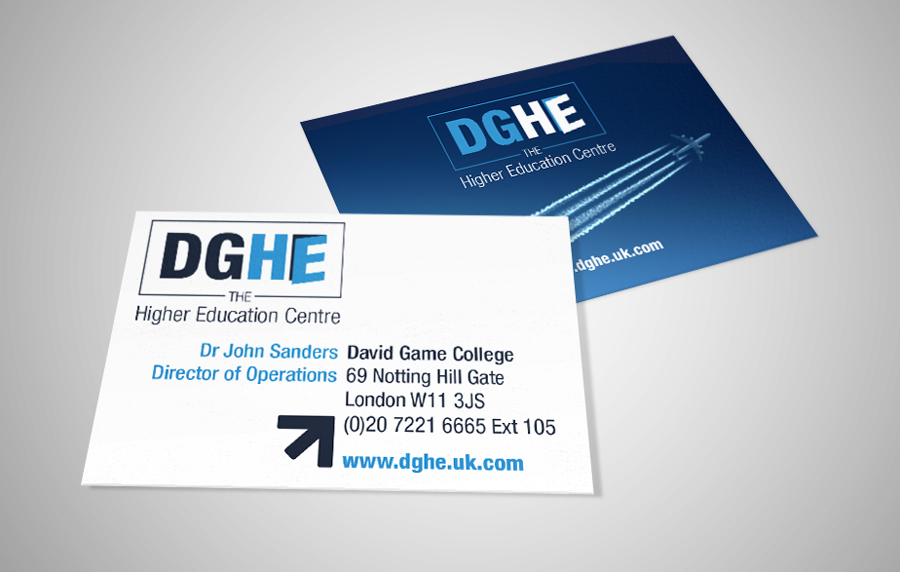 DGHE Business Card Design