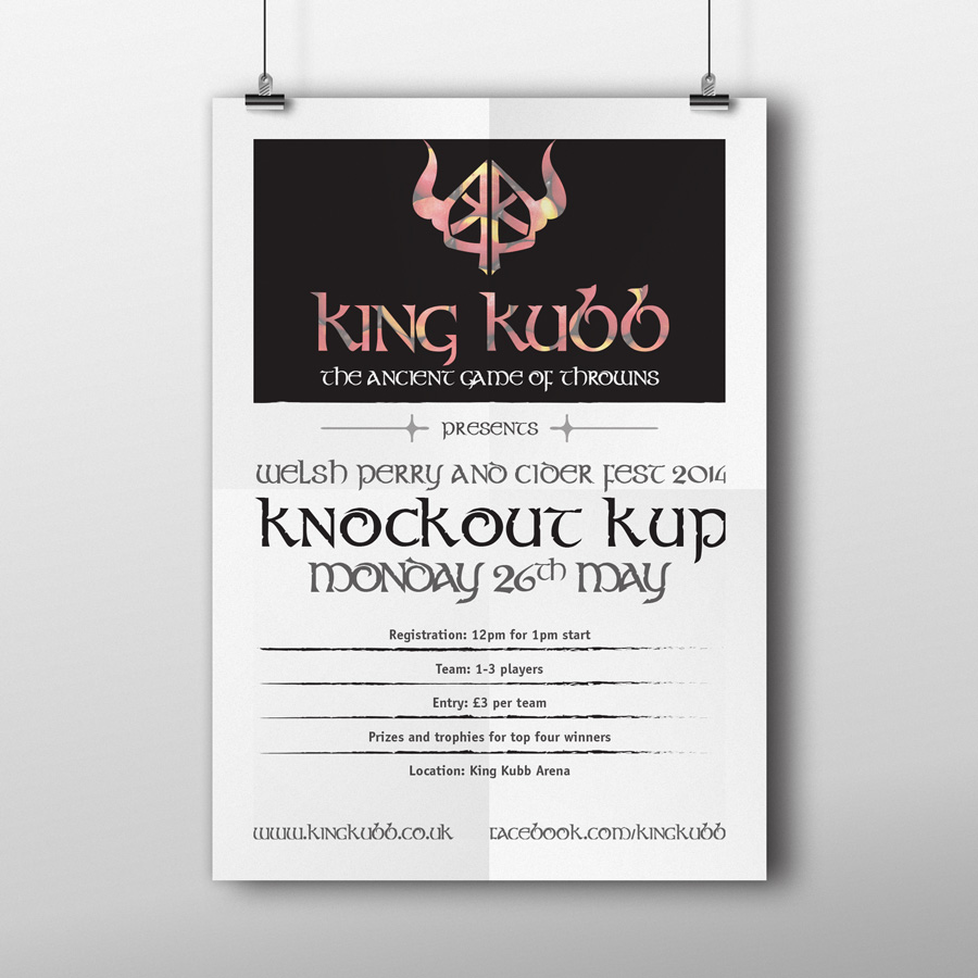 King Kubb Logo and Branding Design