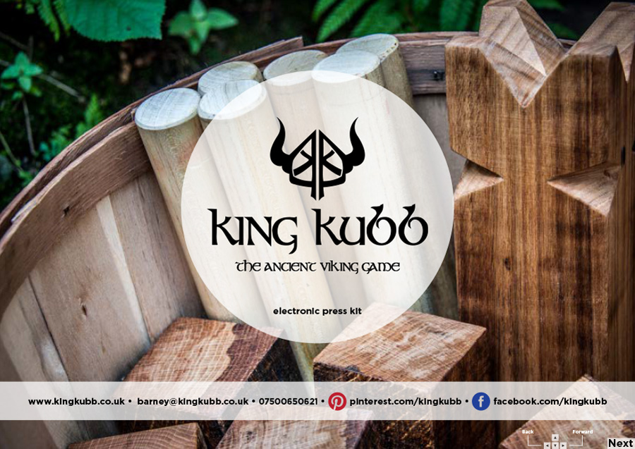 King Kubb Logo and Branding Design