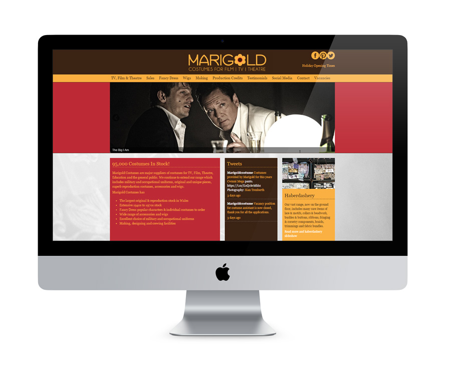 Marigold Website Design