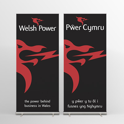 welsh power banner designs
