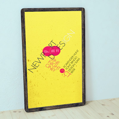 Design festival poster