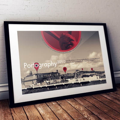 Portography poster design