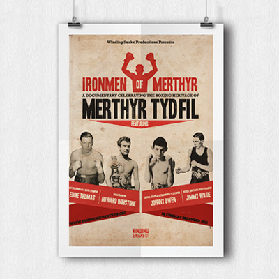 IronMen of Merthyr Poster design
