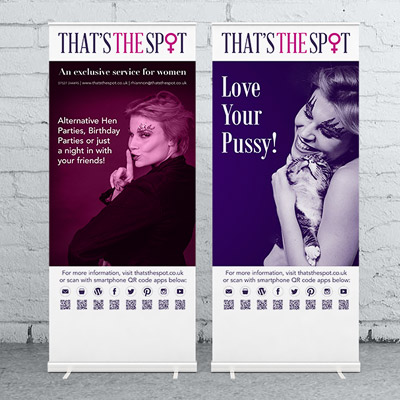that's the spot banner designs
