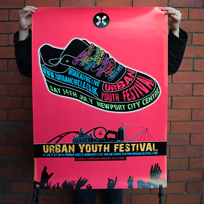 Urban Circle poster design