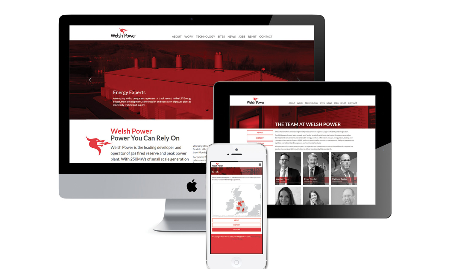 Welsh Power Web Design, Print Design & Photography Case Study