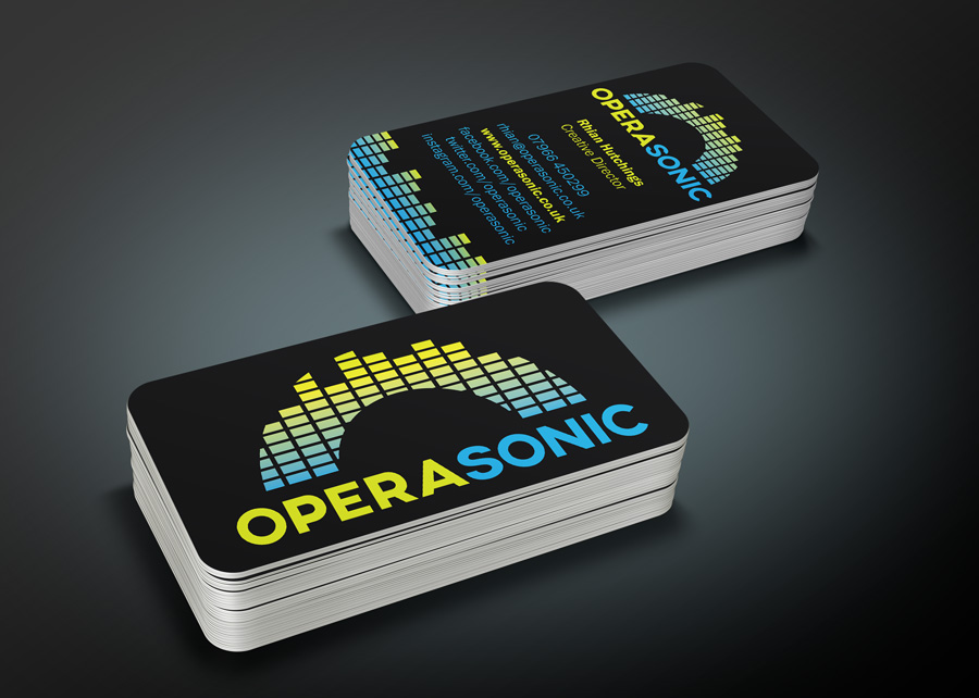 Operasonic Business Card Design